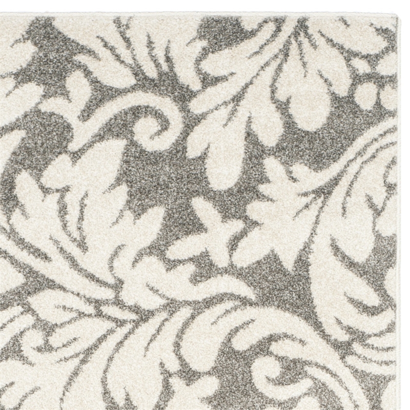 Safavieh Amherst Dark Grey Indoor Outdoor Rug - Runner 2'3