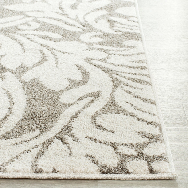 Safavieh Amherst Dark Grey Indoor Outdoor Rug - Runner 2'3