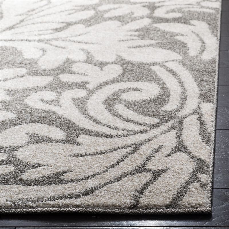 Safavieh Amherst Dark Grey Indoor Outdoor Rug - Runner 2'6