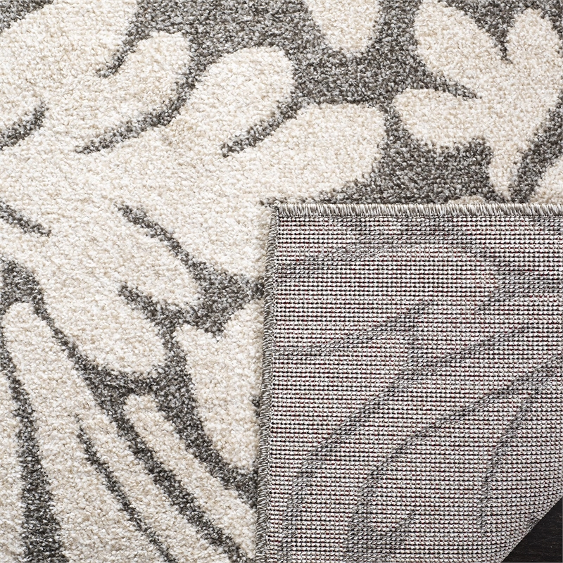 Safavieh Amherst Dark Grey Indoor Outdoor Rug - Runner 2'6