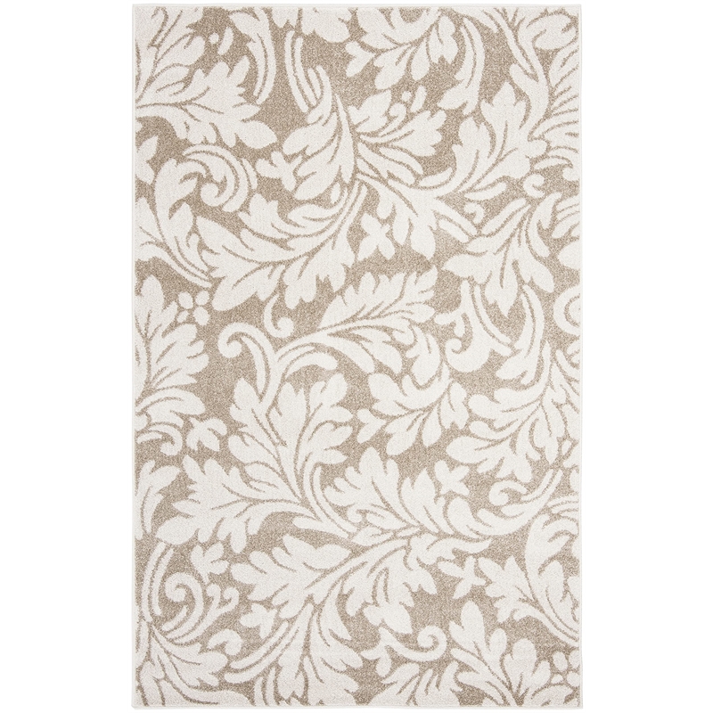 Safavieh Amherst Wheat Indoor Outdoor Rug - 4' x 6'