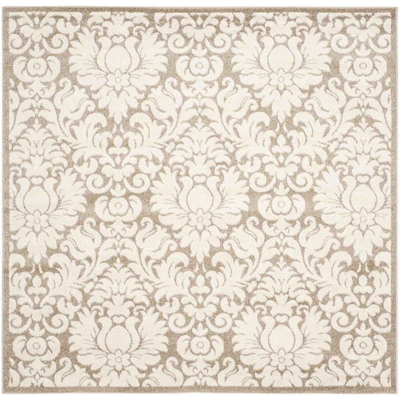 Safavieh Amherst Wheat Indoor Outdoor Rug - Square 7'
