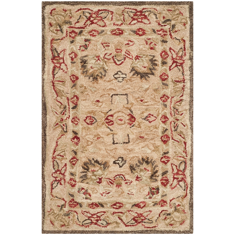 Safavieh Anatolia Ivory Traditional Rug - 12' x 18'