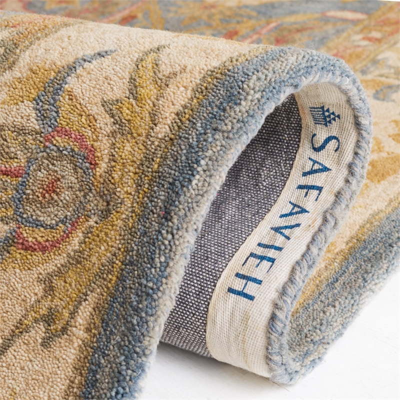 Safavieh Anatolia Light Blue Traditional Rug - 11' x 15'