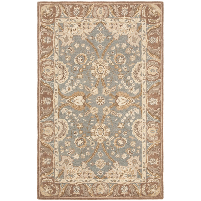 Safavieh Anatolia Teal Traditional Rug - 6' x 9'