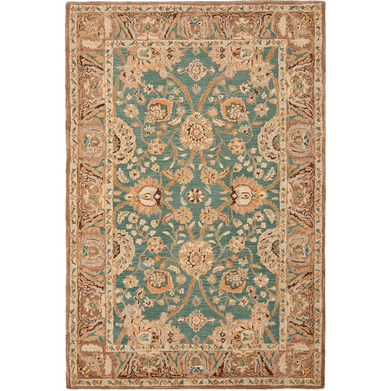 Safavieh Anatolia Teal Traditional Rug - 9' x 12'