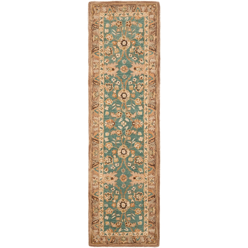 Safavieh Anatolia Teal Traditional Rug - Runner 2'3