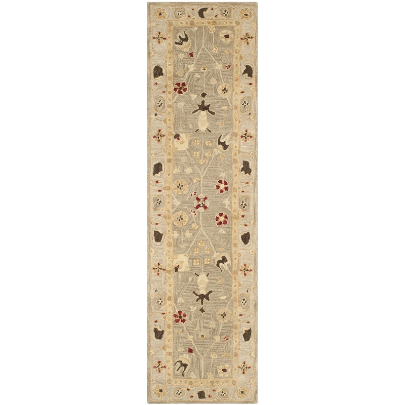 Safavieh Anatolia Grey Blue Traditional Rug - Runner 2'3