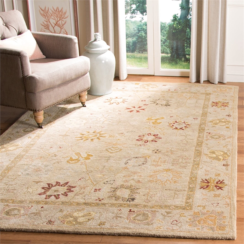 Safavieh Anatolia Grey Blue Traditional Rug - 8' x 10'