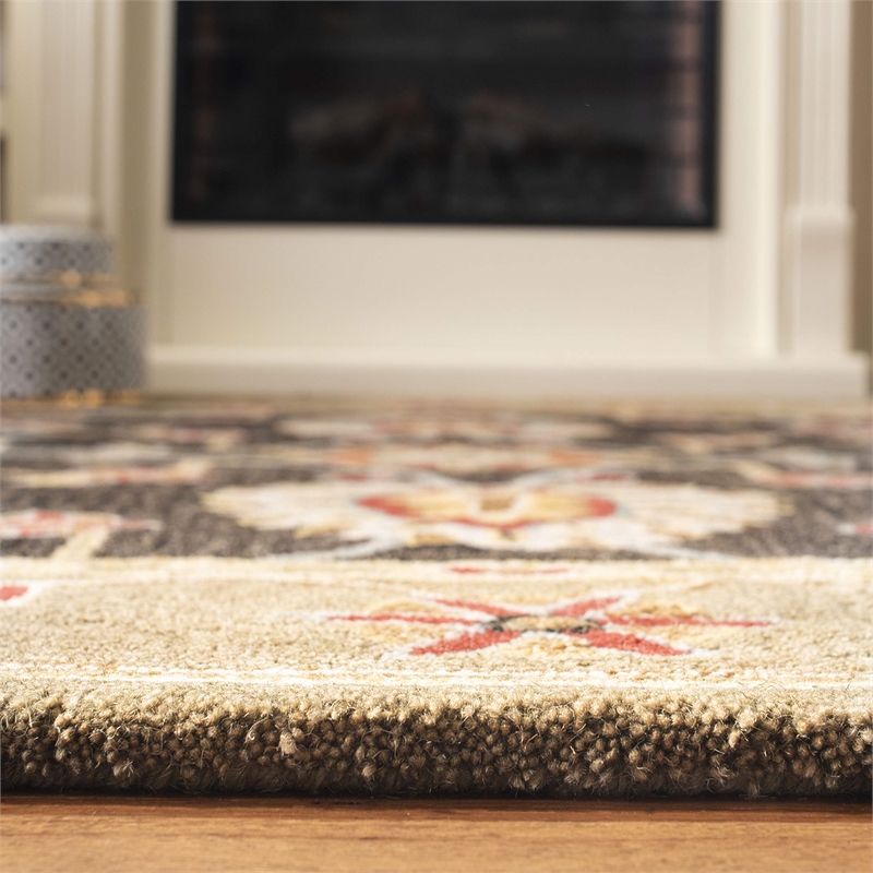 Safavieh Anatolia Black Traditional Rug - 5' x 8'
