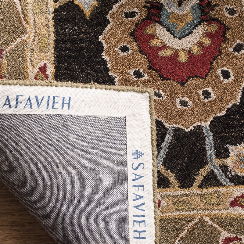 Safavieh Anatolia Black Traditional Rug - 5' x 8'