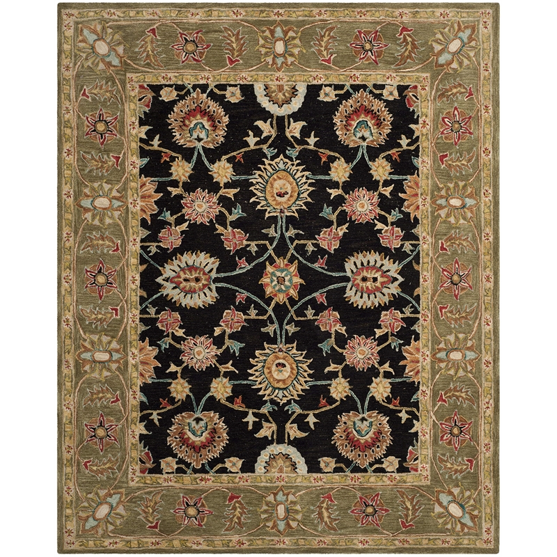 Safavieh Anatolia Black Traditional Rug - 8' x 10'