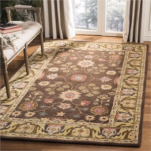 Safavieh Anatolia Brown Traditional Rug - 6' x 9'