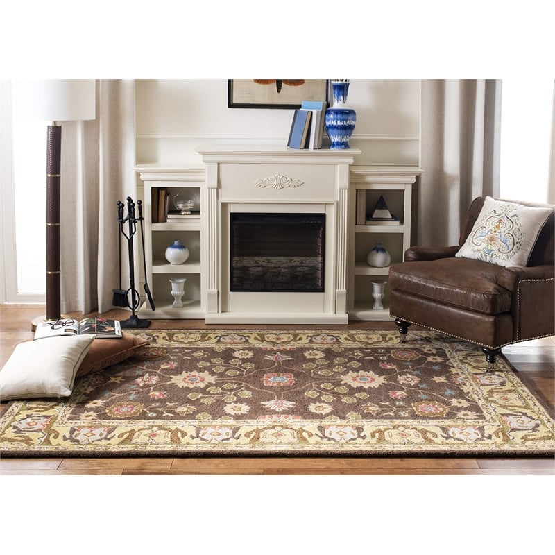 Safavieh Anatolia Brown Traditional Rug - 9' x 12'
