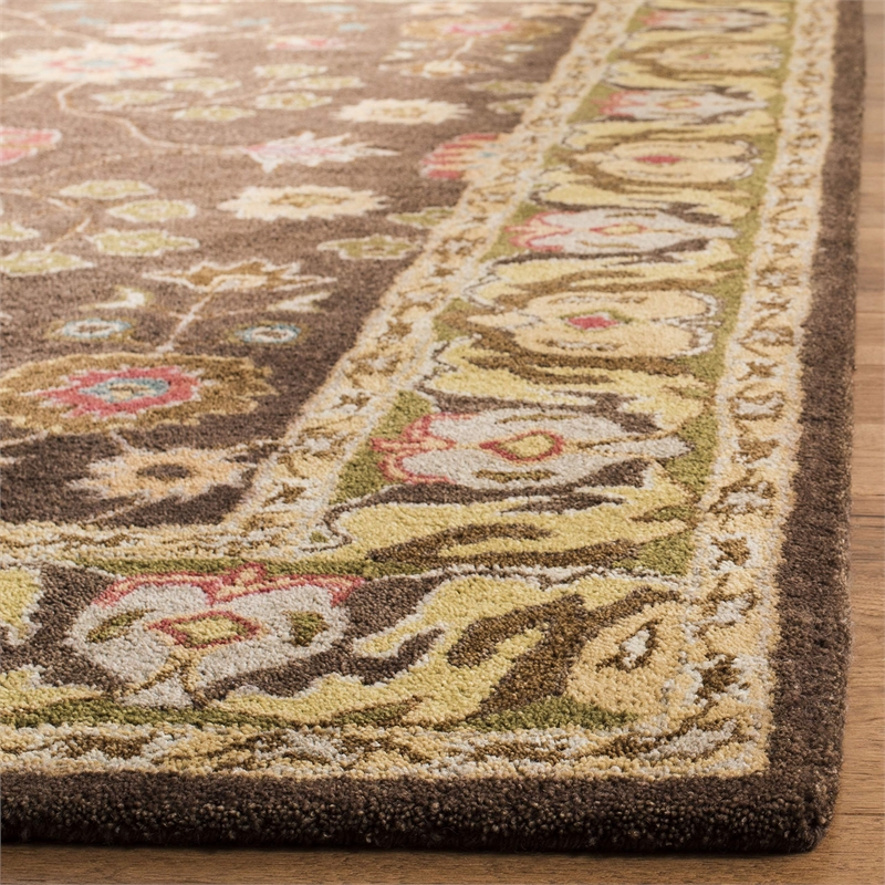 Safavieh Anatolia Brown Traditional Rug - Runner 2'3