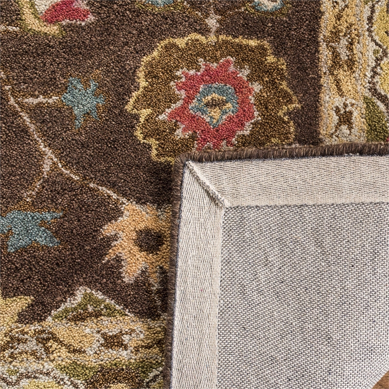 Safavieh Anatolia Brown Traditional Rug - Runner 2'3