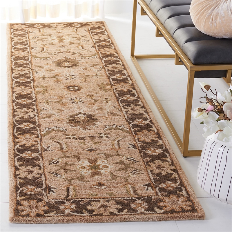 Safavieh Anatolia Light Grey Traditional Rug - Runner 2'3
