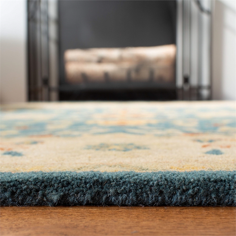 Safavieh Antiquity Blue Traditional Rug - Runner 2'3