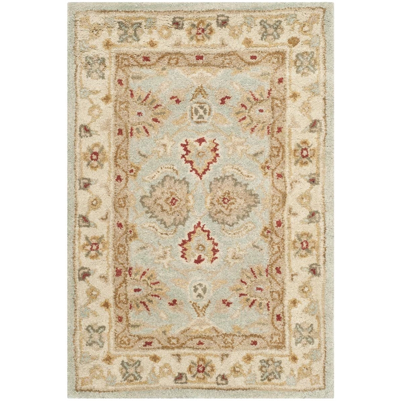 Safavieh Antiquity Grey Blue Traditional Rug - 2' x 3'