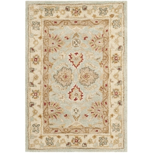 Safavieh Antiquity Grey Blue Traditional Rug - Runner 2'3&quot x 4'