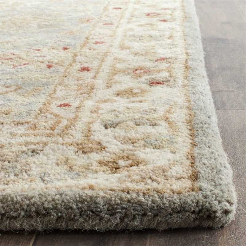 Safavieh Antiquity Grey Blue Traditional Rug - Runner 2'3
