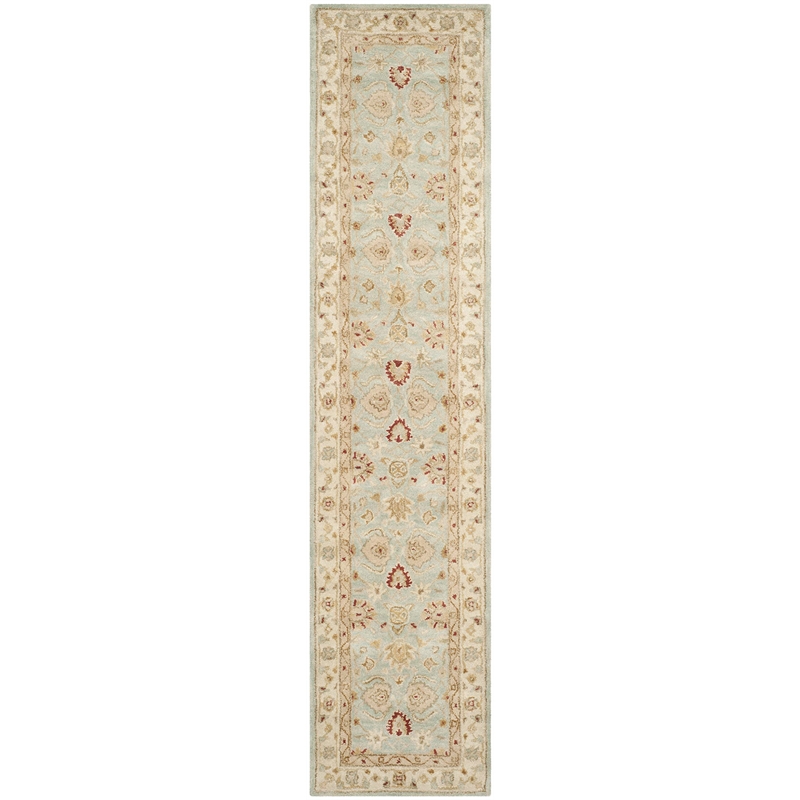 Safavieh Antiquity Grey Blue Traditional Rug - Runner 2'3