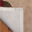 Safavieh Bella 5' X 8' Wool Hand Tufted Rug in Sand / Multi-Color