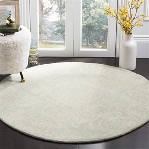 Safavieh Bella Silver Country Rug - Round 5'