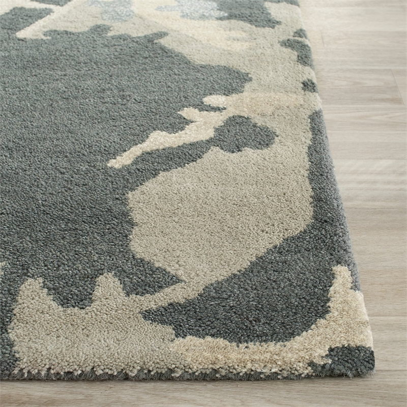Safavieh Bella Steel Blue Country Rug - 6' x 9'