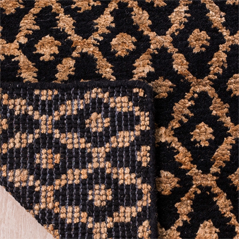 Safavieh Bohemian Black Contemporary Rug - Runner 2'6