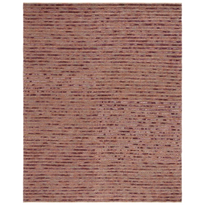 Safavieh Bohemian 8'-0&quot x 10'-0&quot Wool Hand Woven Rug in Purple / Multi-Color