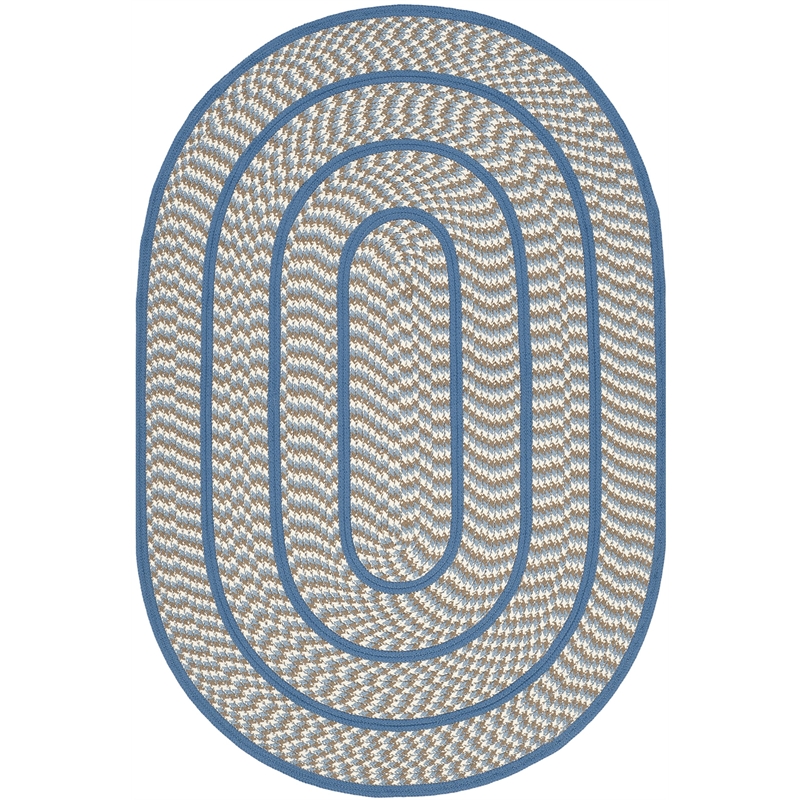 Safavieh Braided IVORY Braided Rug - Oval 3' x 5'