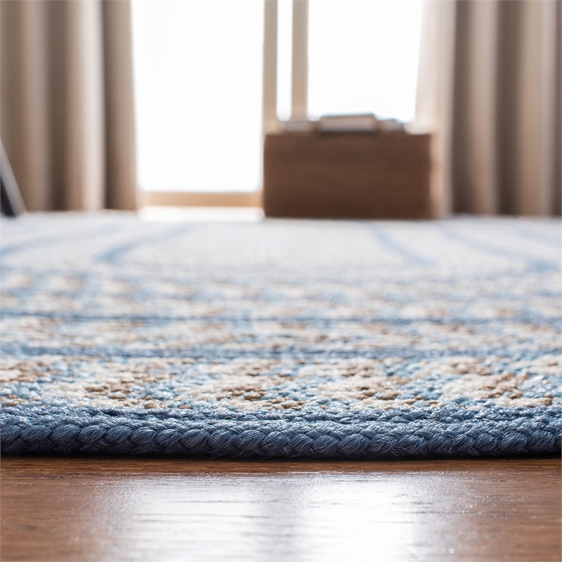 Safavieh Braided IVORY Braided Rug - Oval 3' x 5'