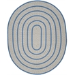 Safavieh Braided IVORY Braided Rug - Oval 8' x 10'