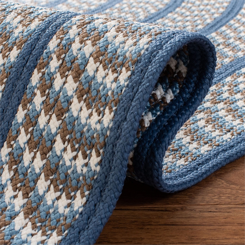 Safavieh Braided Ivory Braided Rug - Round 6'