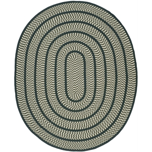 Safavieh Braided IVORY Braided Rug - Oval 8' x 10'