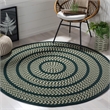 Safavieh Braided Ivory Braided Rug - Round 4'