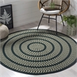 Safavieh Braided Ivory Braided Rug - Round 4'
