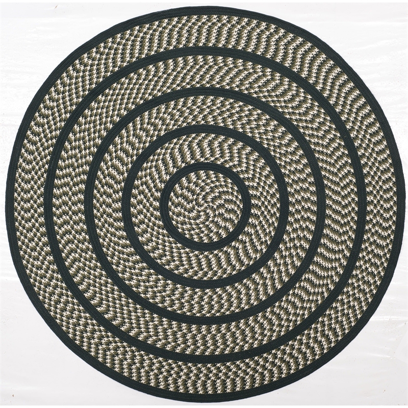 Safavieh Braided Ivory Braided Rug - Round 4'