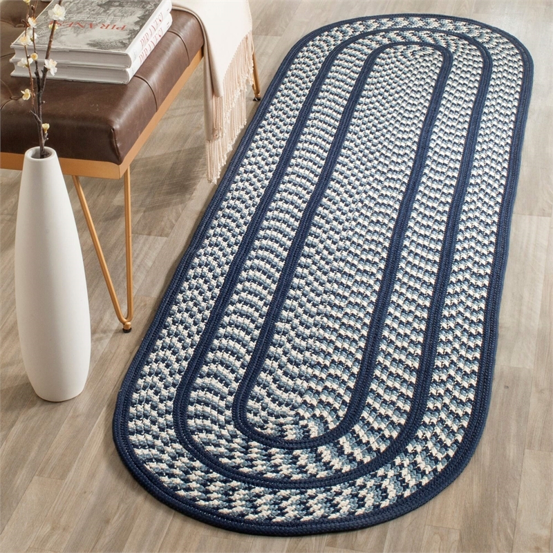 Safavieh Braided IVORY Braided Rug - Oval 2'3