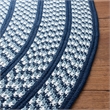 Safavieh Braided IVORY Braided Rug - Oval 8' x 10'