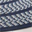 Safavieh Braided Ivory Braided Rug - Round 6'