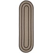 Safavieh Braided IVORY Braided Rug - Oval 2'3