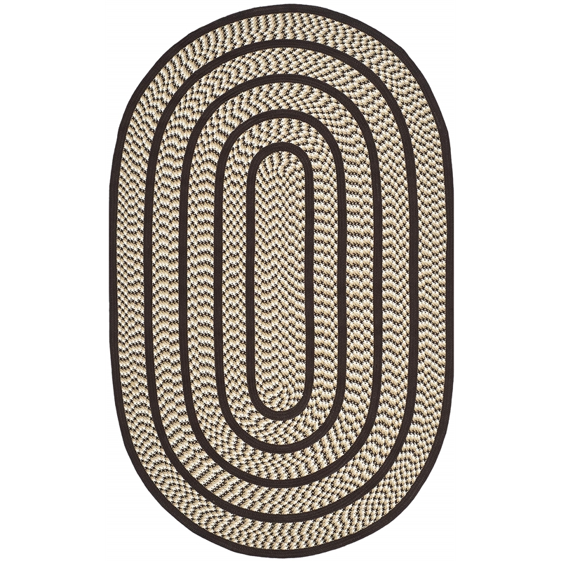 Safavieh Braided IVORY Braided Rug - Oval 5' x 8'