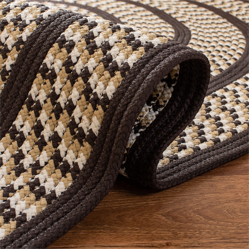 Safavieh Braided IVORY Braided Rug - Oval 5' x 8'