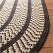 Safavieh Braided Ivory Braided Rug - Round 4'