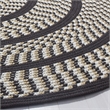Safavieh Braided Ivory Braided Rug - Round 6'