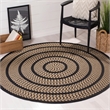 Safavieh Braided BEIGE Braided Rug - Oval 5' x 8'