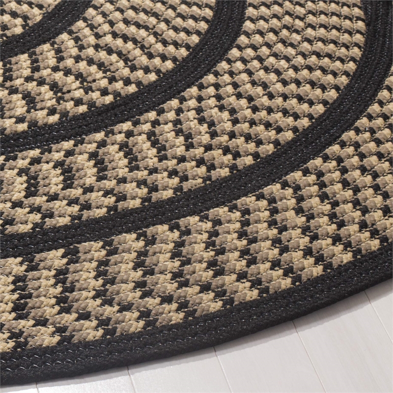Safavieh Braided Beige Braided Rug - Round 6'