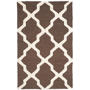 Safavieh Cambridge Dark Brown Transitional Rug - Runner 2'6&quot x 4'
